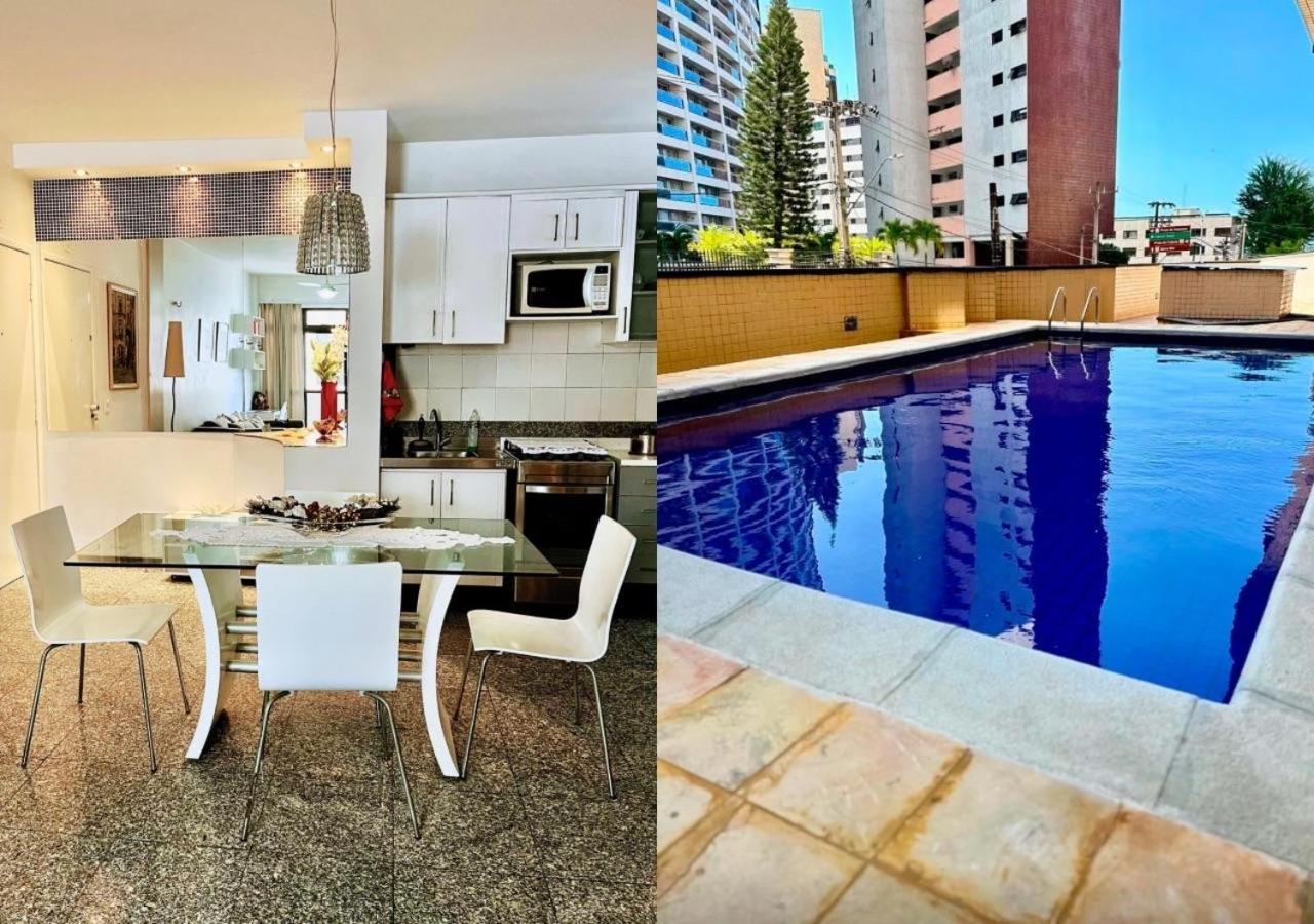 Apartamento A 300M Beira Mar-Meireles! Servico Diario E Wi-Fi 650Mb! Fortaleza  Exteriér fotografie